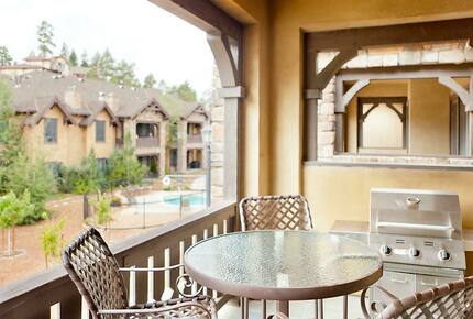 Home exchange, The Club at Big Bear Village, balcony with grill