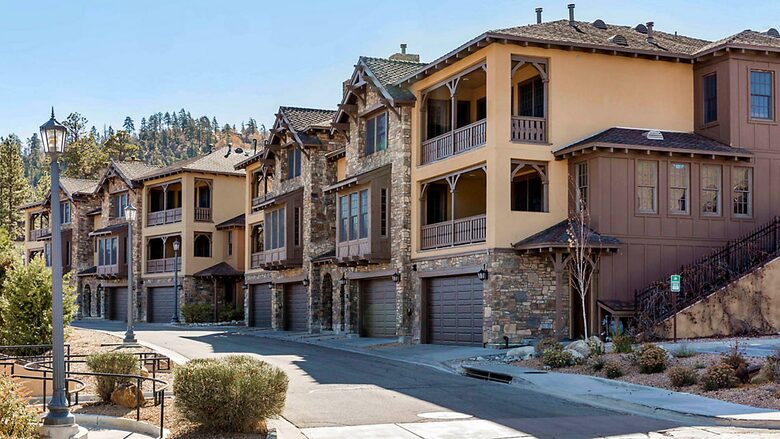 Home exchange at The Club at Big Bear Village, garage exterior