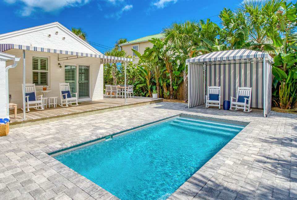 “Anastasia Lodge Cabana” Beach & Pool Oasis - St. Augustine, Florida