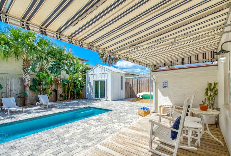 “Anastasia Lodge Cabana” Beach & Pool Oasis - St. Augustine, Florida