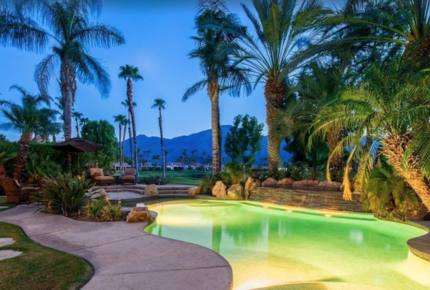 PGA West Luxury Home, outdoor oasis with waterfall - La Quinta, California