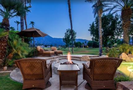 PGA West Luxury Home, outdoor oasis with waterfall - La Quinta, California