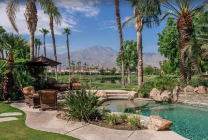 PGA West Luxury Home, outdoor oasis with waterfall - La Quinta, California