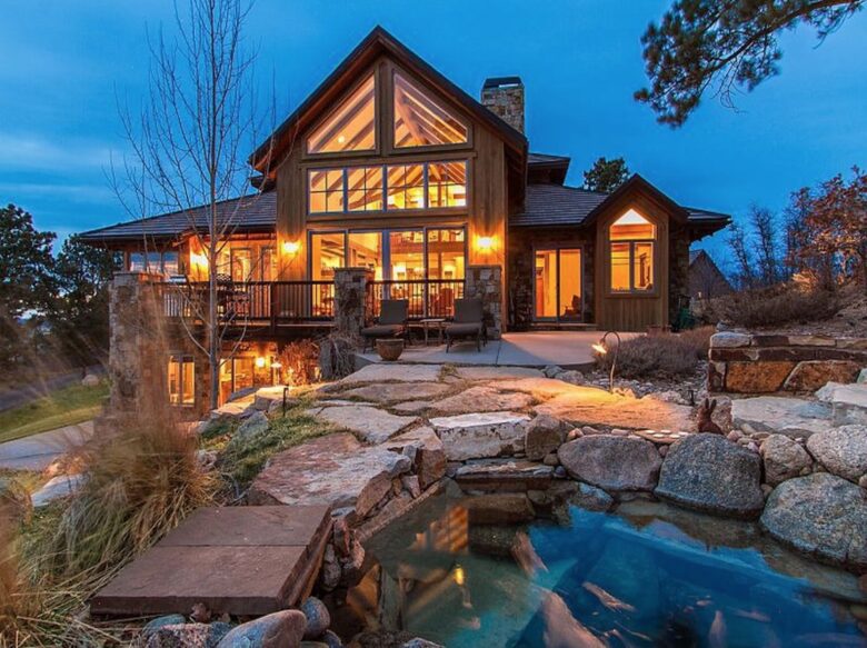 Rustic Grand Colorado Elegance - Larkspur, Colorado