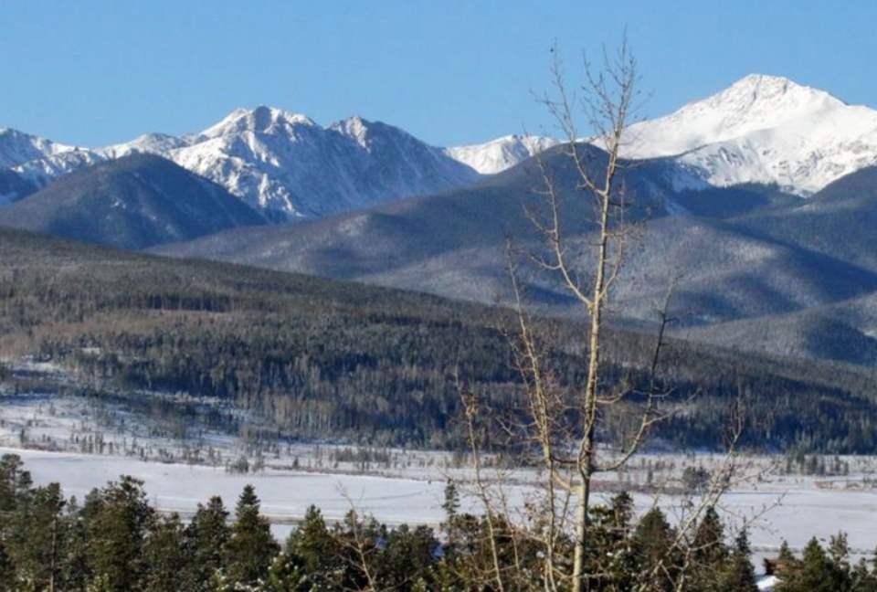 View of Byers peak from home