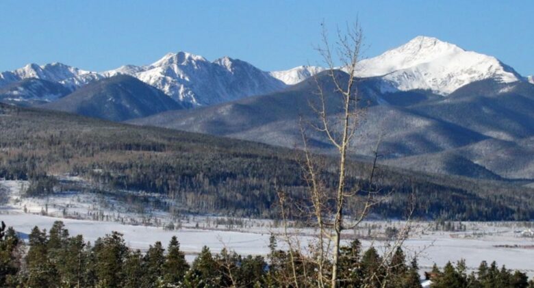 View of Byers peak from home