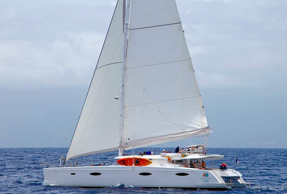 TradeWinds 70ft 5 Cabin Crewed Catamaran Flagship Class – Antigua Sailing Vacation - Jolly Harbour, Antigua and Barbuda