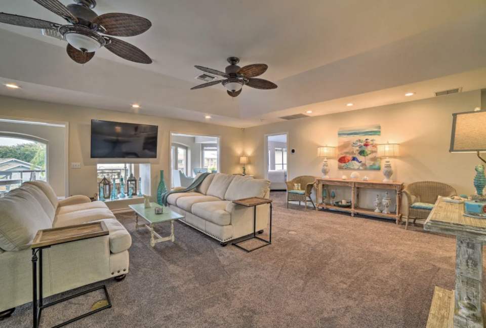 Blue Heron by the Sea - Rockport, Texas