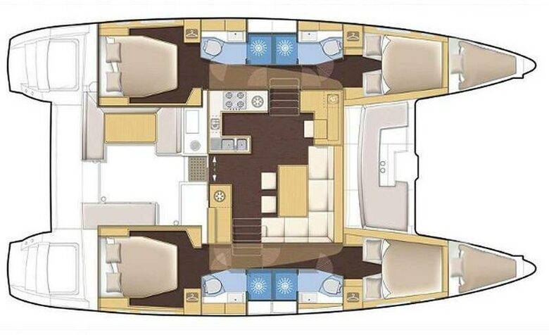 Lagoon 450 F - 4 + 2 cab - "Tramontane" | Navigare Yachting - Tortola, Virgin Islands, British
