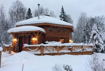 White Mountains Owl Roost Luxe Yurt - Bretton Woods, New Hampshire