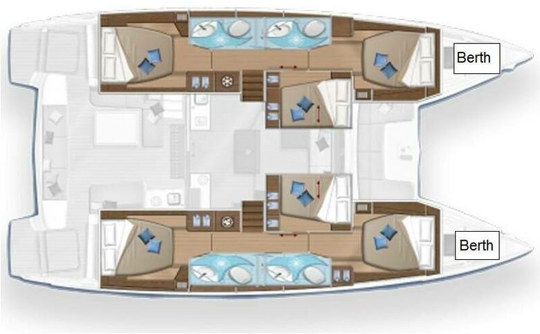 Lagoon 50' Catamaran "Merev" - Navigare Yachting - Trogir, Croatia