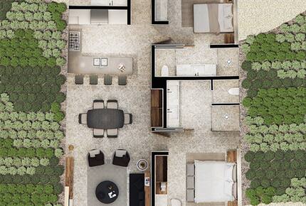 The Club at Solaz–2 Bedroom Villa - Cabo Real, San Jose del Cabo, Mexico