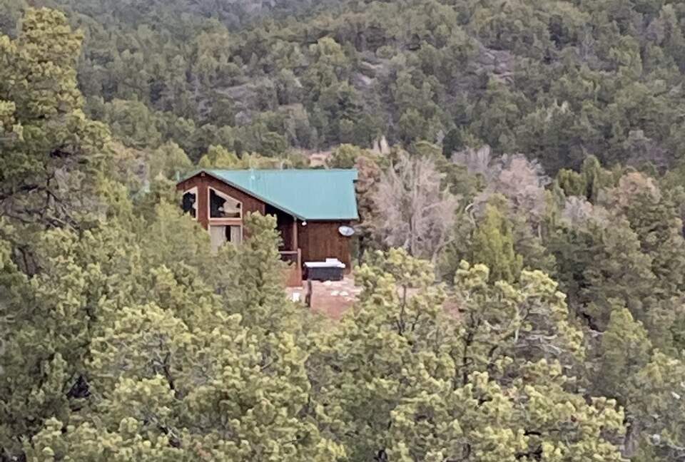 Home Exchange in Orderville, UT, house from afar nestled away