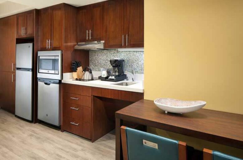 Home Exchange, Sheraton Kaua'i Resort unit, kitchenette