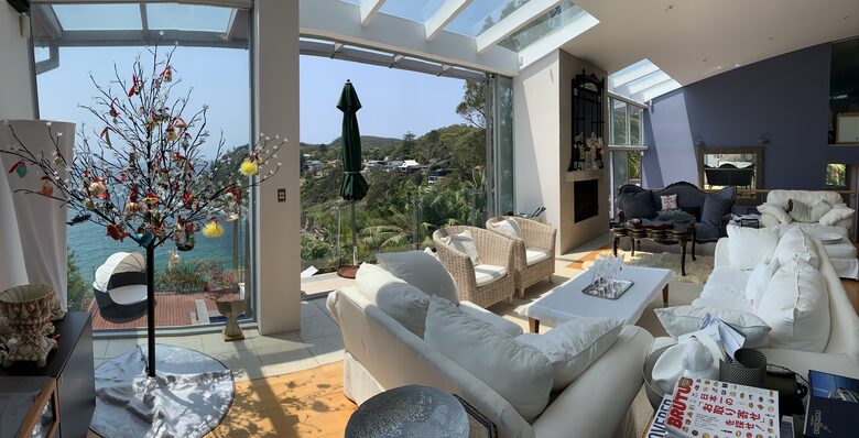 Home Exchange in Sydney, Aus. living space to separate dining room