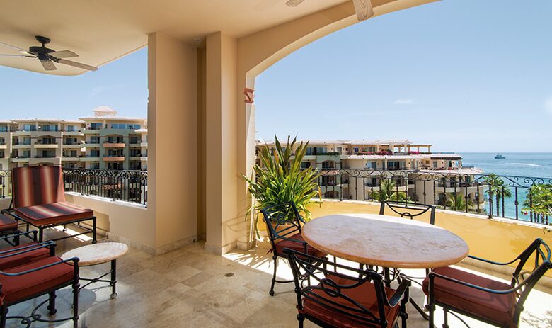 Home Exchange in Cabo San Lucas, Mexico, incredible balcony with ocean