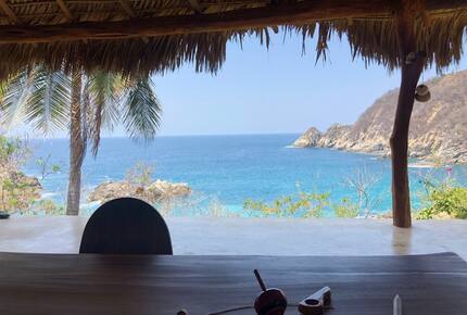 Mexican beach house La Mina - Oaxaca, Mexico