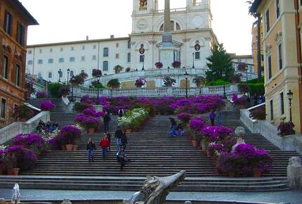 The magnificent Spanish Steps