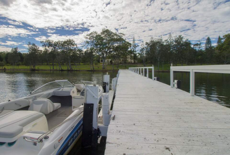 The Chateau on Wallis Island (R) - Wallis Lake, Australia