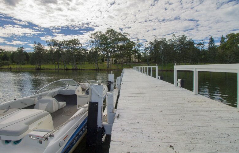 The Chateau on Wallis Island (R) - Wallis Lake, Australia