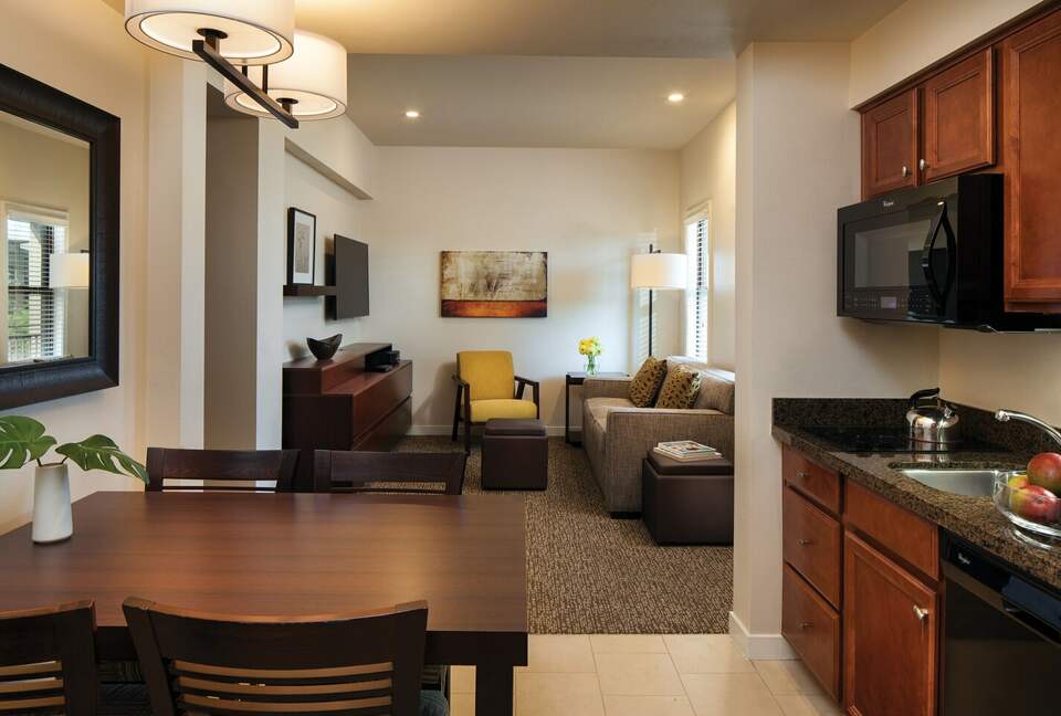 Home exchange at Westin Desert Willow Villas, kitchenette