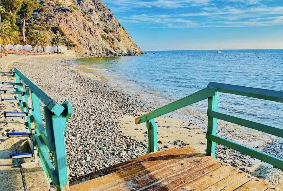 Home exchange in Avalon, CA, steps to the beach