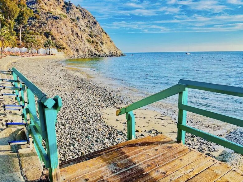 Home exchange in Avalon, CA, steps to the beach