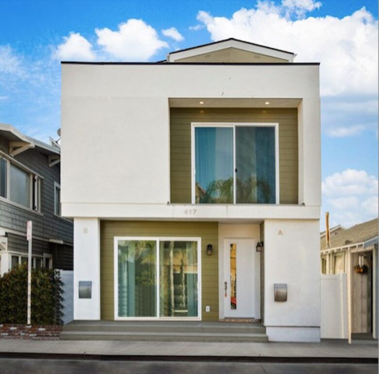 Home exchange in Newport Beach CA, 3 bedroom 4 bathroom sleeps 6