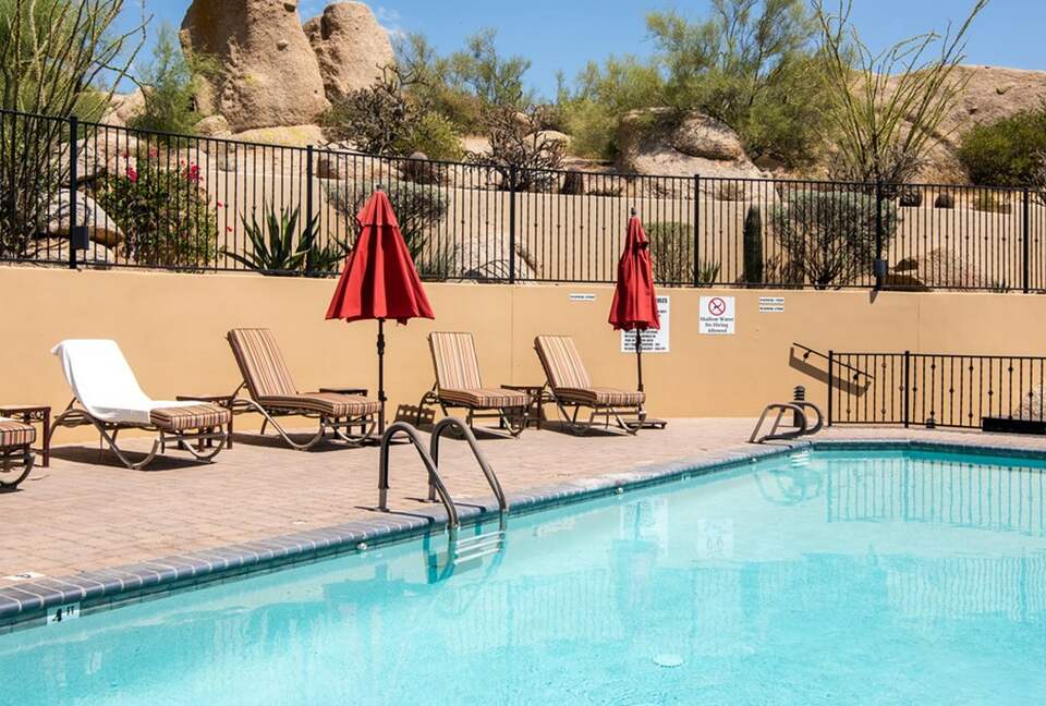 Home exchange in Scottsdale AZ, clubhouse pool