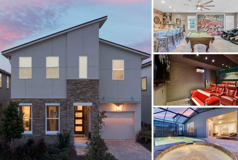 Home exchange in Kissimmee FL, 5 bedroom 6 bathroom sleeps 10