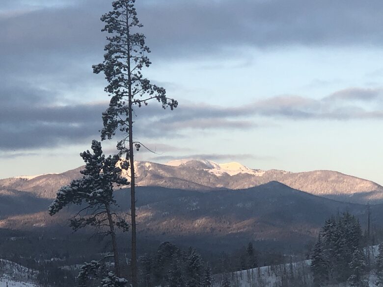 Home exchange in Fraser CO, views of Byers Peak