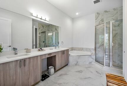 Bathroom with Tub and Bath