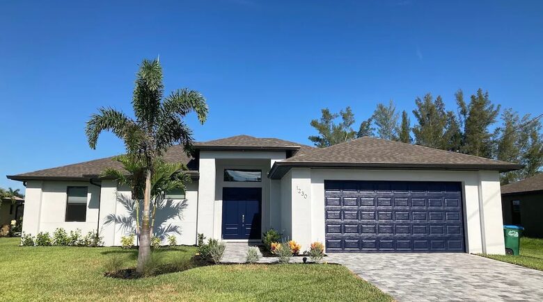 Home exchange in Cape Coral FL, 4 bedroom 5 bath sleeps 8