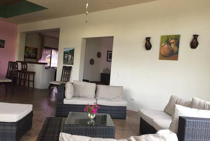 Home exchange at Gran Pacifica, living room with multiple couches