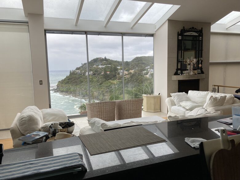 Home Exchange in Sydney Aus, Looking out from the kitchen.