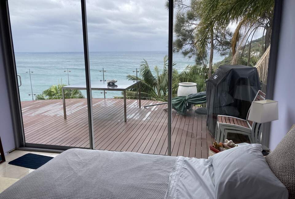 YHome Exchange in Sydney Aus, our wake up view from the master bedroom