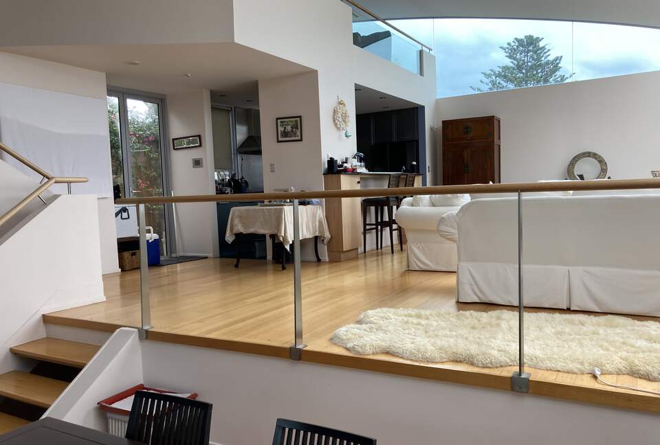 Home Exchange in SydneyView from dining area to kitchen and rear patio