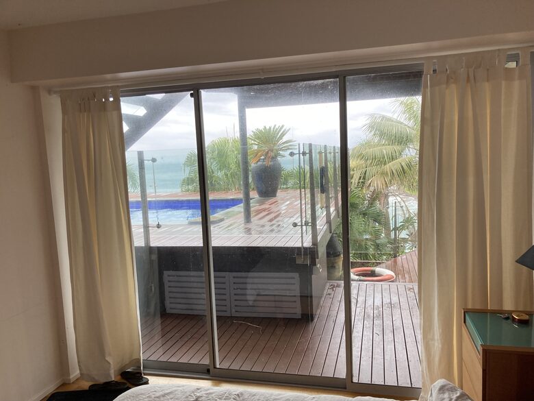 Home Exchange with second bedroom directly to pool and private deck