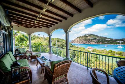 Home exchange in St John USVI, second floor balcony