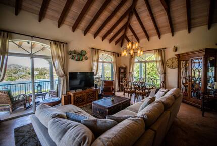 Home exchange in St John USVI with spacious main living area