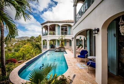 Home exchange in St John USVI with ground level suite near pool