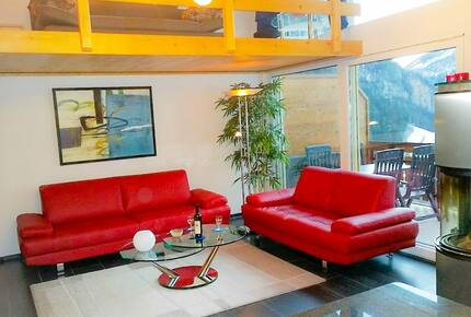 Cozy Attic Apartment overlooking the Swiss mountains - Leukerbad, Switzerland