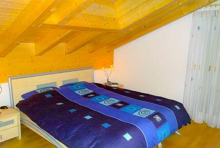 Cozy Attic Apartment overlooking the Swiss mountains - Leukerbad, Switzerland