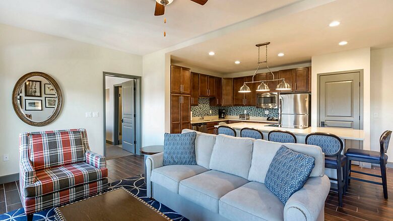 Home exchange, The Club at Big Bear Village, 2 bedroom living area
