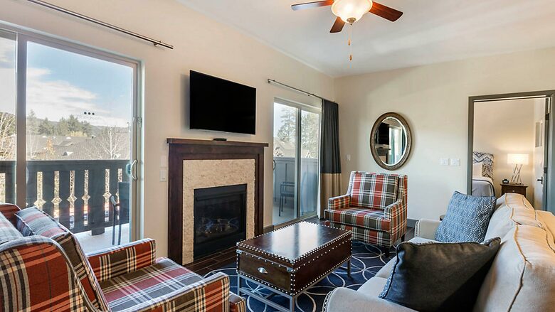 Home exchange, The Club at Big Bear Village, 2 bedroom living room