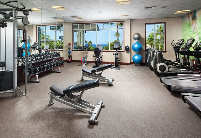 Home exchange in Kaua'i HI, The Westin Princeville fitness room