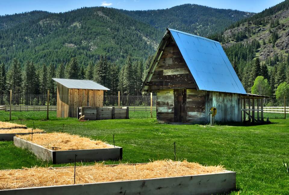 Home exchange in Winthrop WA on Methow Valley ranch