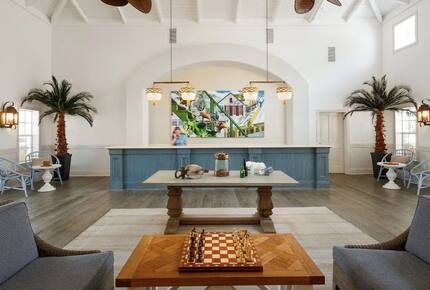 Home exchange in Key West FL, Hyatt Beach House lobby
