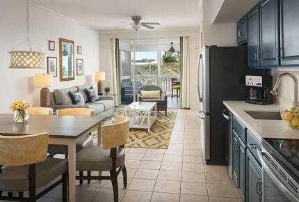 Home exchange in Key West FL, Hyatt Beach House main living area