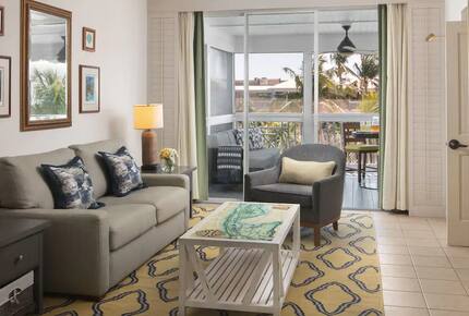 Home exchange in Key West FL, Hyatt Beach House living room